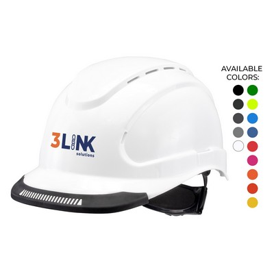 Hypeman 6-Point Ratchet Vented Type I Cap Style Hard Hat