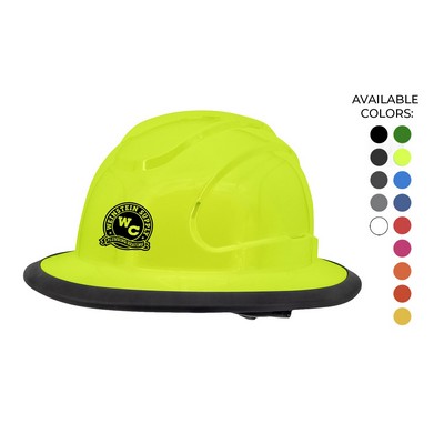 The Judge 6-Point Ratchet Type I Full Brim Hard Hat